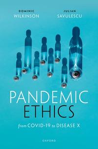 image of pandemic ethics book cover
